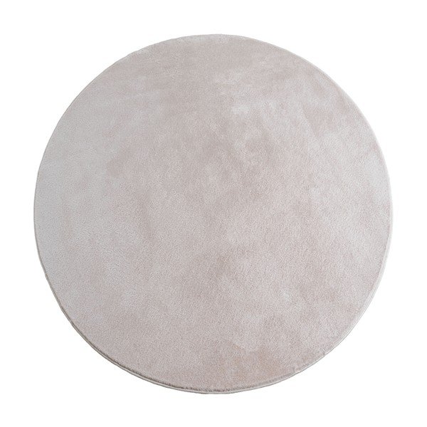 Covor crem lavabil rotund ø 200 cm Joy – Ayyildiz Carpets