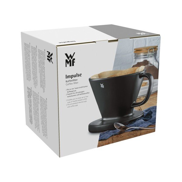 Filtru de cafea din porțelan WMF Impulse, negru-image-2