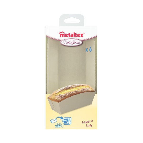 Set 6 forme din hârtie pentru copt Metaltex, 21 x 9,5 cm-image-3