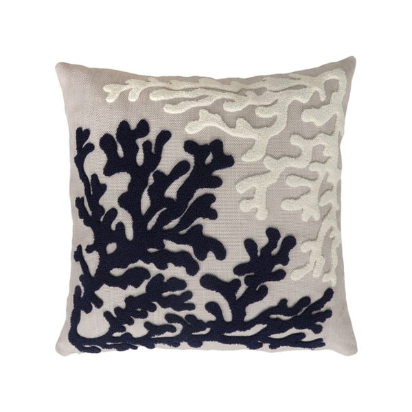 Pernă decorativă din in 43x43 cm Mercan – Mioli Decor