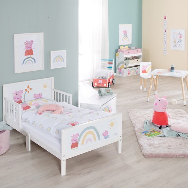 Pat pentru copii  alb 70x140 cm Peppa Pig – Roba-image-3