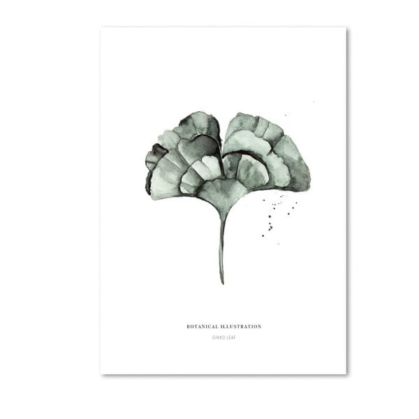 Poster Leo La Douce Ginko Leaf, 21 x 29,7 cm