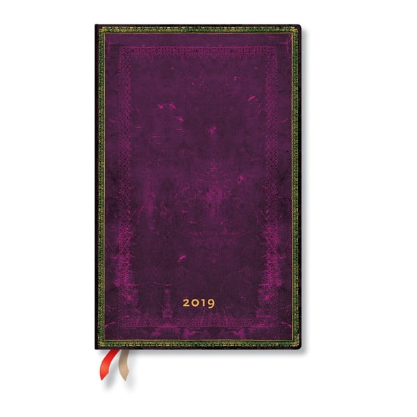 Agendă pentru anul 2019 Paperblanks Cordovan, 13,5 x 21 cm
