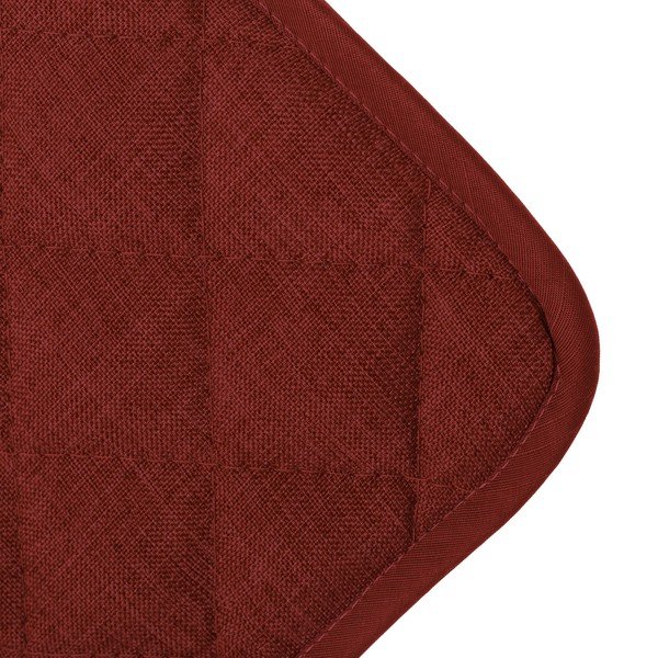Set mănușă de bucătărie și suport termic roșu  Crimson Casa Selección-image-2