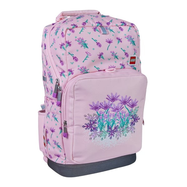 Set ghiozdan și săculeț 20 l Flowers – LEGO®-image-1