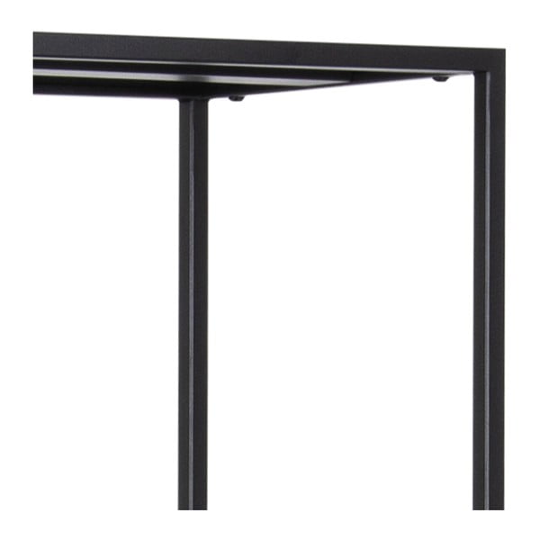 Bibliotecă neagră din metal 70x185 cm Newcastle – Actona-image-4