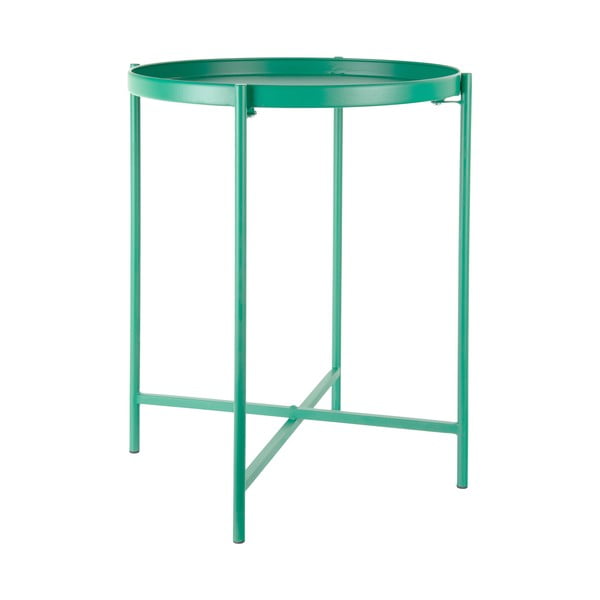 Măsuță auxiliară rotundă din metal ø 40 cm Meseta  – Leitmotiv