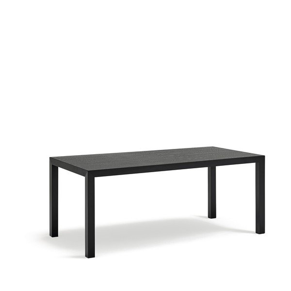 Masă de dining cu blat din lemn de stejar 75x180 cm Alma – Teulat-image-2