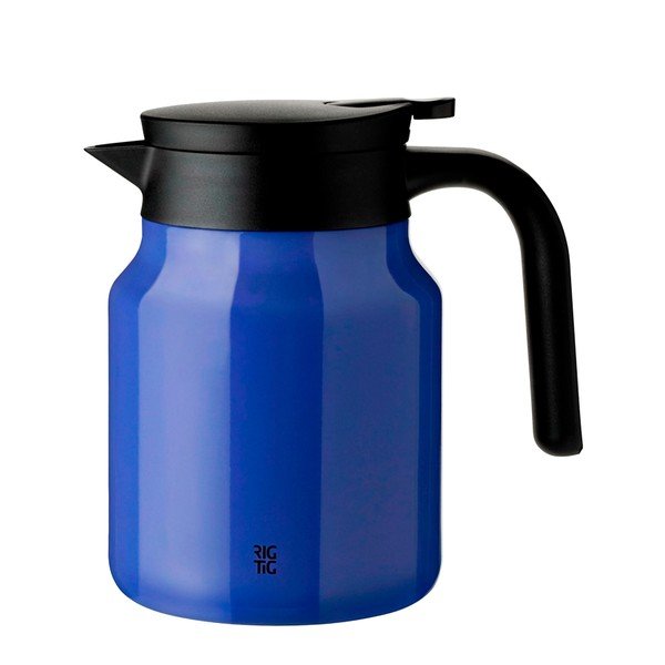 Cană termos albastru din oțel inoxidabil 900 ml Therm-It – RIG-TIG