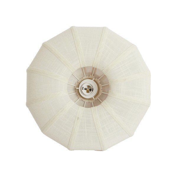 Plafonieră crem cu abajur textil ø 40 cm Zosia – Light & Living-image-4