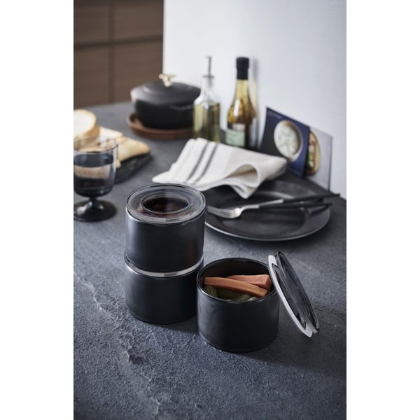 Recipient din ceramică pentru alimente Tower – YAMAZAKI-image-2