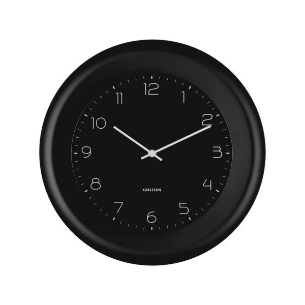 Ceas de perete ø 38 cm  Dual Disc – Karlsson-image-3