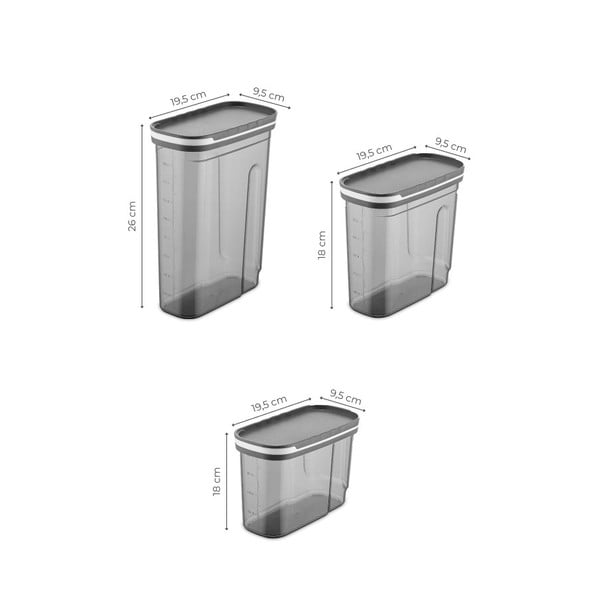 Recipiente 9 buc. pentru alimente – Hermia-image-2