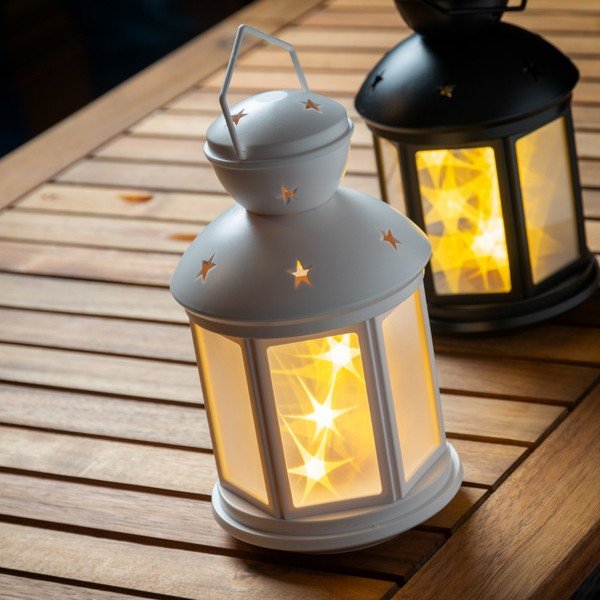 Felinar cu iluminare LED InnovaGoods, alb-image-2