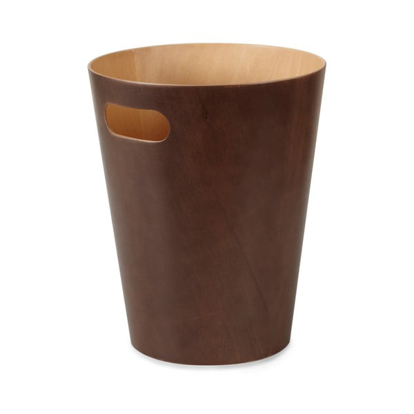 Coș de gunoi Umbra Woodrow, 7,5 l, maro-image-4