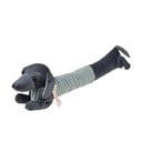 Protecție anti-curent pentru ușă verde-gri 17x76 cm Sausage Dog – Rex London