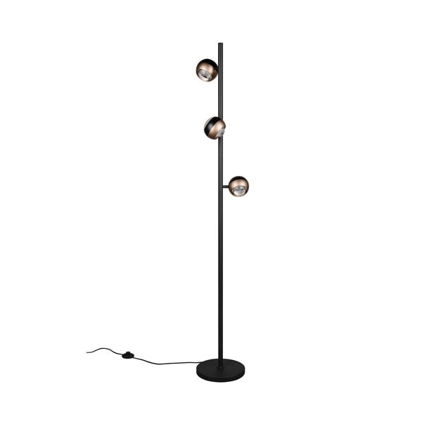 Lampadar negru-bronz LED (înălțime 150 cm) Orbit – Trio Select-image-4