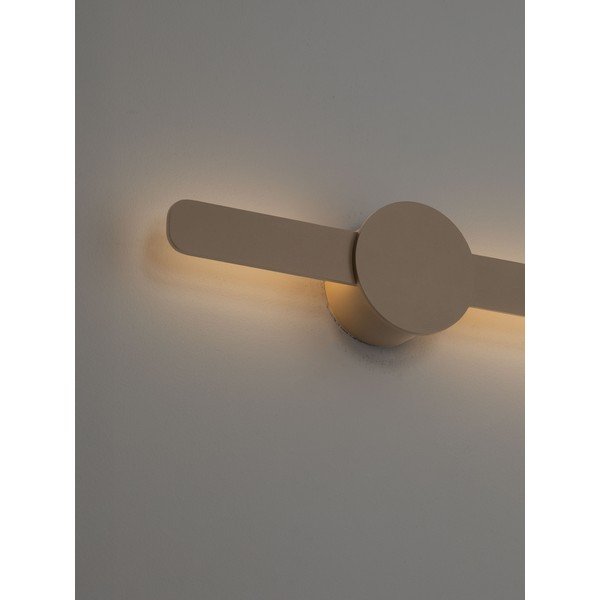 Aplică de perete grej LED din aluminiu Norei – Nova Luce-image-4