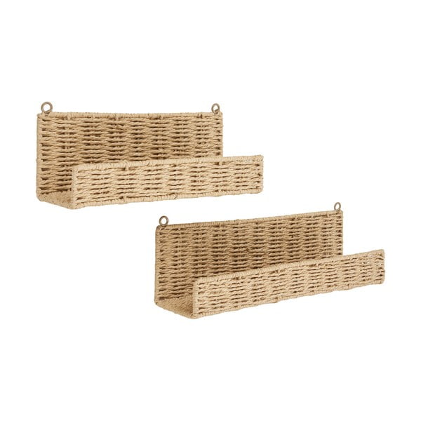 Rafturi în culoare naturală 2 buc. 10 cm Treviso – House Nordic-image-3