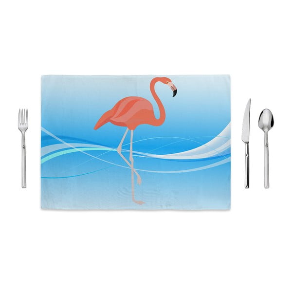 Suport farfurie Home de Bleu One Flamingo, 35 x 49 cm