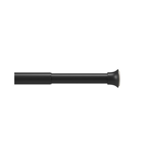 Bară pentru perdea de duș negru-mat 106 - 182 cm Chroma – Umbra-image-2