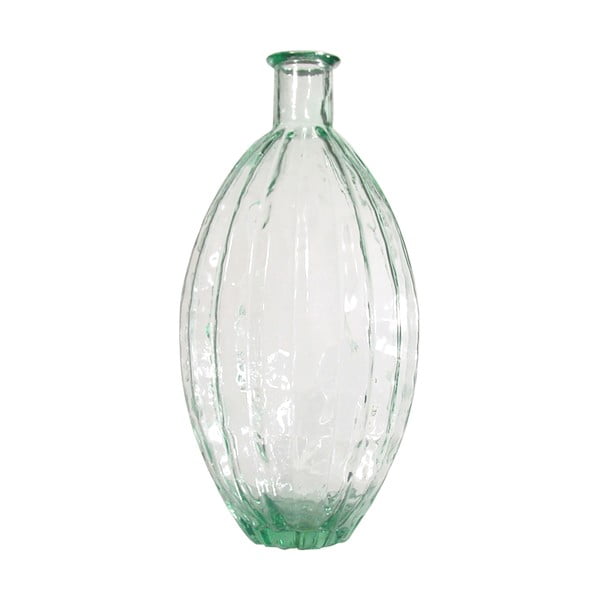 Vază din sticlă reciclată Ego Dekor Ares, înălțime 59 cm