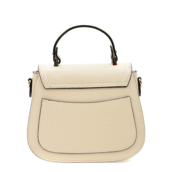 Geantă crossbody din piele Isabella Rhea, bej-image-1