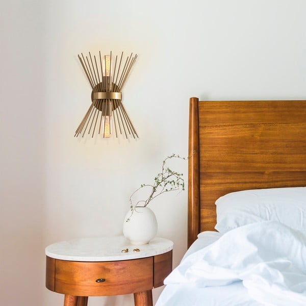 Aplică de perete aurie Kirpi – Opviq lights-image-3