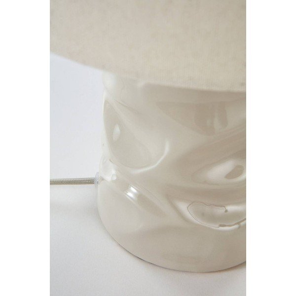 Veioză gri din ceramică (înălțime 40 cm) Milera – Jotex-image-4