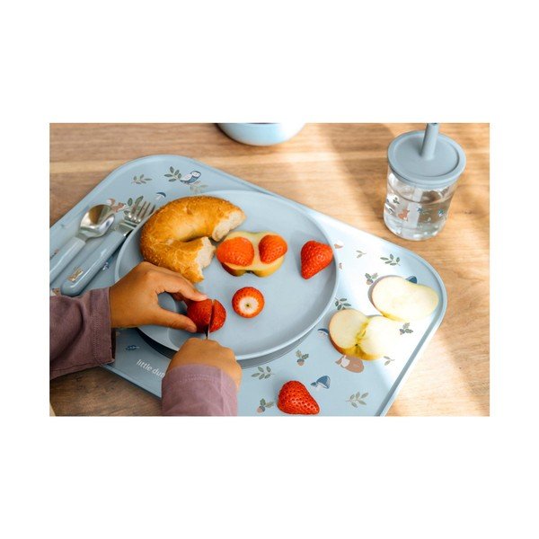 Suport de farfurie pentru copii din plastic/din silicon 28x40 cm Little Farm – Mepal-image-1