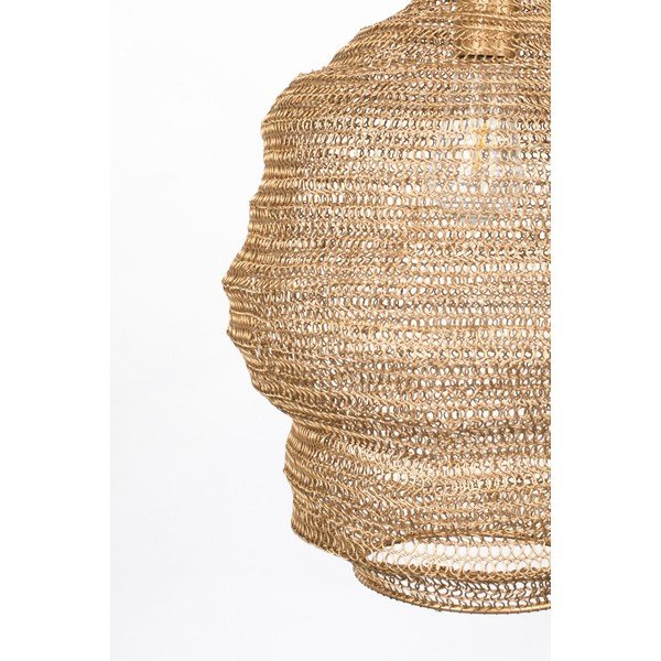 Lustră White Label Lena, ø 48 cm, auriu-image-4