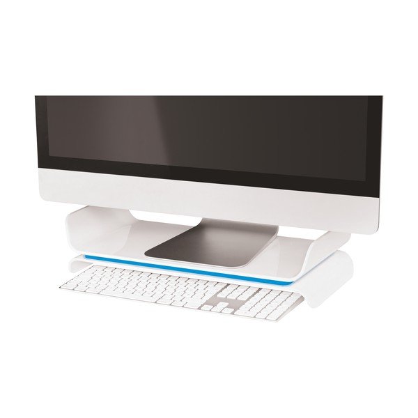 Suport pentru monitor Leitz, alb-albatru-image-2