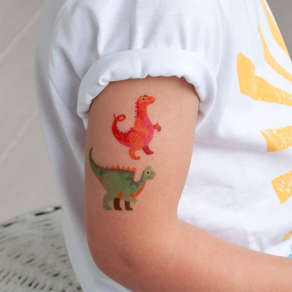 Folie de tatuaje pentru copii Dinosaurs – Rex London-image-1