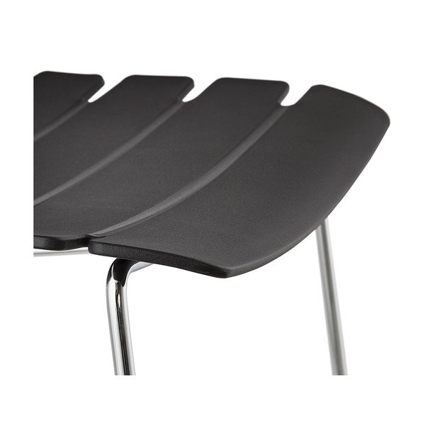 Scaun de bar Kokoon Design Reny, negru-image-3