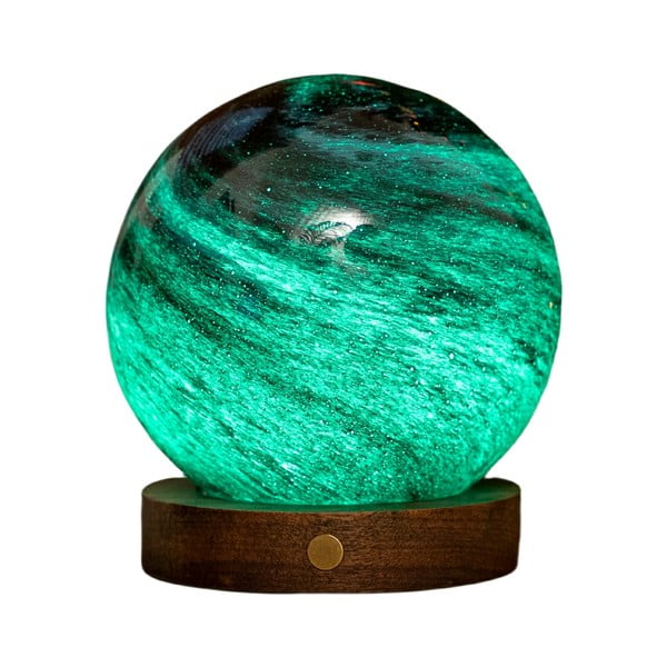 Decorațiune luminoasă maro închis/în culoare naturală închisă cu USB ø 12 cm Stellar Ocean – Gingko