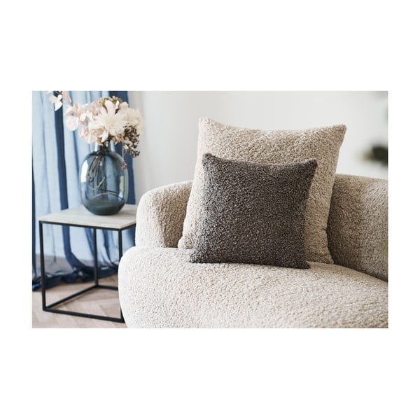 Pernă decorativă din material bouclé 45x45 cm Tavira – House Nordic-image-1