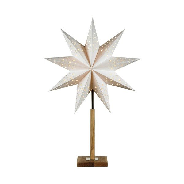 Decorațiune luminoasă de Crăciun albă Solvalla – Markslöjd