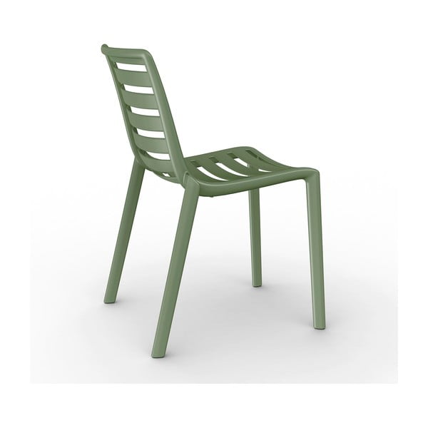 Set 2 scaune de grădină Resol Slatkat, verde măsliniu