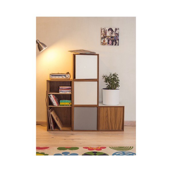 Raft cutie cu ușă Ragaba PIXEL, 40 x 40 cm-image-4