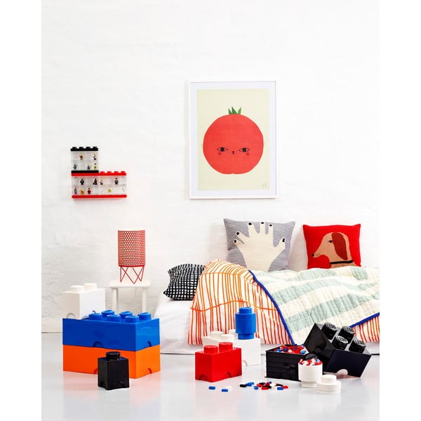 Cutie pătrată pentru depozitare LEGO®, negru-image-2