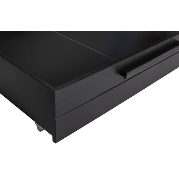 Sertar sub pat negru 90x200 cm Dennis – WOOOD-image-4