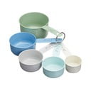 Set 5 cupe măsurătoare din inox Kitchen Craft Living Nostalgia, multicolor