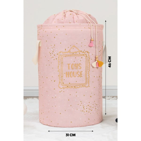 Coș de jucării din material textil pentru copii – Mioli Decor-image-2