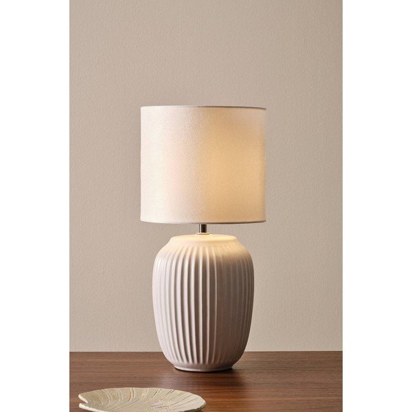 Veioză albă din ceramică (înălțime 41 cm) Karlsson – Jotex-image-1