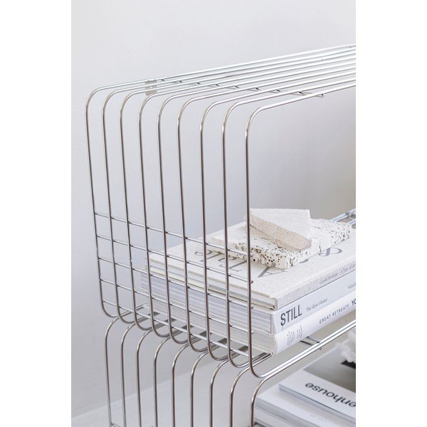 Raft argintiu lucios etajat din metal 70 cm Store-It – Mette Ditmer Denmark-image-2