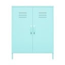 Dulap metalic albastru deschis 80x102 cm Cache - Novogratz