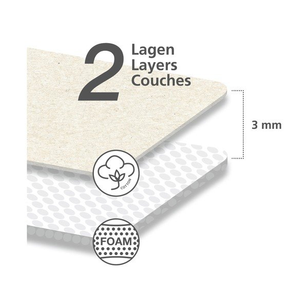 Husă pentru masa de călcat Wenko Dots M, alb - violet-image-2