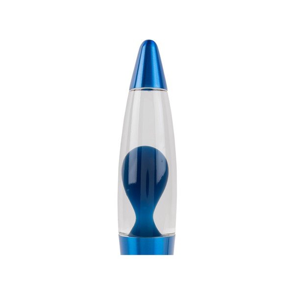 Lava lamp albastră din sticlă (înălțime 35,5 cm) Funky Rocket Lava – Leitmotiv-image-2