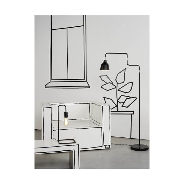 Lampadar negru cu abajur din metal (înălțime 150 cm) London – it's about RoMi-image-2