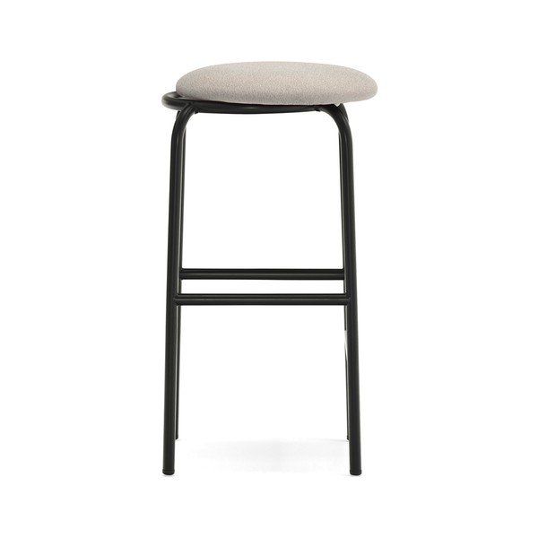 Scaun de bar negru din metal Eclipse – Teulat-image-4